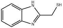 2-巯甲基苯并咪唑, 4344-85-8, 结构式