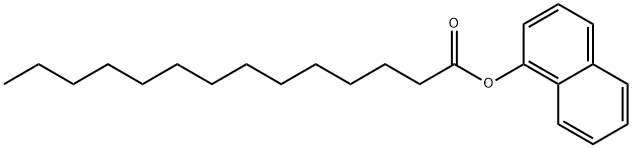 ALPHA-NAPHTHYL MYRISTATE Structure