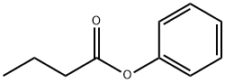 酪酸フェニル 化学構造式