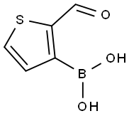 2-醛基噻吩-3-硼酸 结构式