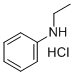 盐酸-N-乙基苯胺, 4348-19-0, 结构式