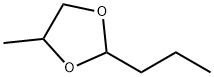 2-PROPYL-4-METHYL-1,3-DIOXOLANE Struktur