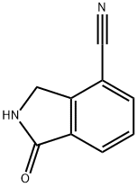 1H-Isoindole-4-carbonitrile,2,3-dihydro-1-oxo- Struktur