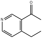 Ethanone,1-(4-ethyl-3-pyridinyl)- Structure