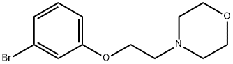 4-[2-(3-BROMOPHENOXY)ETHYL]MORPHOLINE|4-[2-(3-溴苯氧基)乙基]吗啉