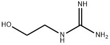 2-グアニジノエタノール 化学構造式