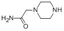 2-(1-ピペラジニル)アセトアミド HYDROCHLORIDE 化学構造式