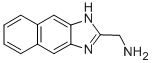 1-{1H-萘并[2,3-D]咪唑-2-基}甲胺二盐酸盐 结构式