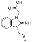 (3-ALLYL-2-IMINO-2,3-DIHYDRO-BENZOIMIDAZOL-1-YL)-ACETIC ACID Structure