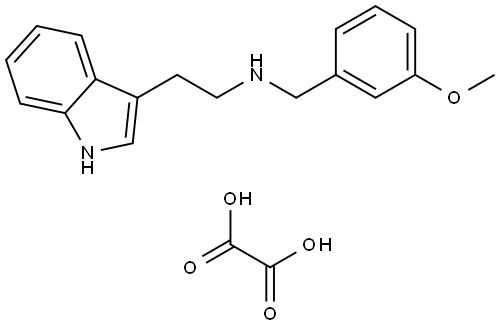 [2-(1 H-INDOL-3-YL)-ETHYL]-(3-METHOXY-BENZYL)-AMINE 结构式