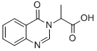 2-(4-OXO-4H-QUINAZOLIN-3-YL)-PROPIONIC ACID Structure