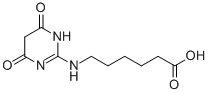 6-(4,6-DIOXO-1,4,5,6-TETRAHYDRO-PYRIMIDIN-2-YLAMINO)-HEXANOIC ACID Struktur