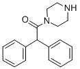 2,2-DIPHENYL-1-PIPERAZIN-1-YL-ETHANONE Structure