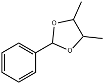 4,5-Dimethyl-2-phenyl-1,3-dioxolane Structure