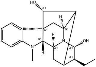 阿义马林,4360-12-7,结构式