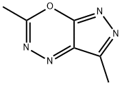 Pyrazolo[4,3-e][1,3,4]oxadiazine,  3,7-dimethyl- 结构式