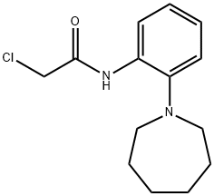 N-(2-AZEPAN-1-YL-PHENYL)-2-CHLORO-ACETAMIDE Struktur
