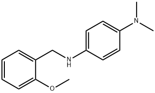 N1-(2-甲氧基苄基)-N4,N4-二甲基苯-1,4-二胺, 436088-37-8, 结构式