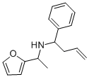 (1-FURAN-2-YL-ETHYL)-(1-PHENYL-BUT-3-ENYL)-AMINE Structure