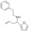 (1-FURAN-2-YL-BUT-3-ENYL)-PHENETHYL-AMINE 化学構造式