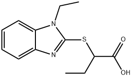 2-(1-ETHYL-1 H-BENZOIMIDAZOL-2-YLSULFANYL)-BUTYRIC ACID price.