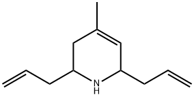 2,6-二烯丙基-4-甲基-1,2,3,6-四氢吡啶, 436088-93-6, 结构式