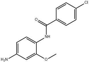 N-(4-AMINO-2-METHOXY-PHENYL)-4-CHLORO-BENZAMIDE Structure