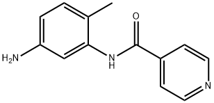 N-(5-氨基-2-甲基苯基)吡啶-4-甲酰胺, 436089-25-7, 结构式