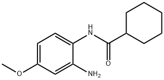 Cyclohexanecarboxamide, N-(2-amino-4-methoxyphenyl)- (9CI) Structure