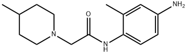N-(4-AMINO-2-METHYL-PHENYL)-2-(4-METHYL-PIPERIDIN-1-YL)-ACETAMIDE Structure