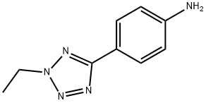 4-(2-ETHYL-2H-TETRAZOL-5-YL)-PHENYLAMINE Structure