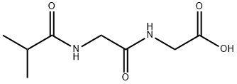 (2-ISOBUTYRYLAMINO-ACETYLAMINO)-ACETIC ACID Struktur