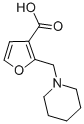 2-PIPERIDIN-1-YLMETHYL-FURAN-3-CARBOXYLIC ACID|