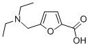 5-DIETHYLAMINOMETHYL-FURAN-2-CARBOXYLIC ACID 化学構造式
