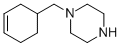 1-CYCLOHEX-3-ENYLMETHYL-PIPERAZINE Structure