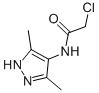 2-CHLORO-N-(3,5-DIMETHYL-1H-PYRAZOL-4-YL)-ACETAMIDE Struktur