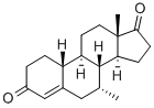(7ALPHA,14BETA)-7-甲基雄甾-4-烯-3,17-二酮, 436144-67-1, 结构式