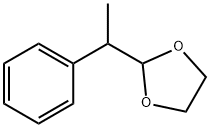 1,3-DIOXOLANE, 2-(1-PHENYLETHYL) Struktur