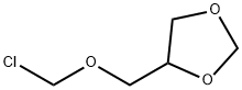 1,3-Dioxolane,  4-[(chloromethoxy)methyl]- Struktur