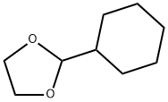 1,3-Dioxolane,  2-cyclohexyl- Structure