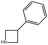 3-フェニルアゼチジン 化学構造式
