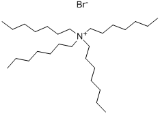 Tetraheptylammonium bromide Struktur