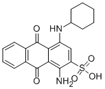 Natrium-1-amino-4-(cyclohexylamino)-9,10-dihydro-9,10-dioxoanthracen-2-sulfonat
