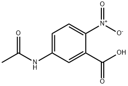 5-乙酰氨基-2-硝基苯甲酸, 4368-83-6, 结构式