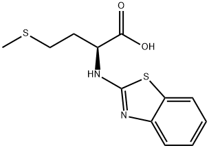 2-(BENZOTHIAZOL-2-YLAMINO)-4-METHYLSULFANYL-BUTYRIC ACID|苯并[D]噻唑-2-基蛋氨酸