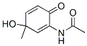 Acetamide,  N-(3-hydroxy-3-methyl-6-oxo-1,4-cyclohexadien-1-yl)- 结构式