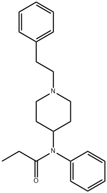 フェンタニル 化学構造式
