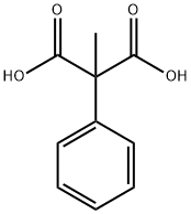 2-甲基-2-苯基丙二酸 结构式