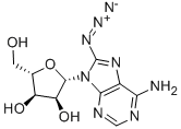 8-叠氮酰苷, 4372-67-2, 结构式