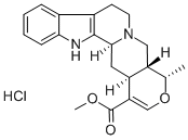Methyl-(19α)-16,17-didehydro-19-methyloxayohimban-16-carboxylathydrochlorid